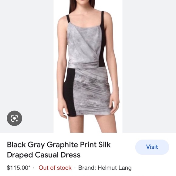 Helmut Lang Dress sze 0 - Picture 3 of 6